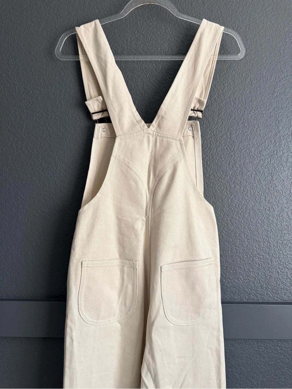 HEY GANG • NWT the Miner overalls in natural - 00 24-25 - Picture 7 of 10
